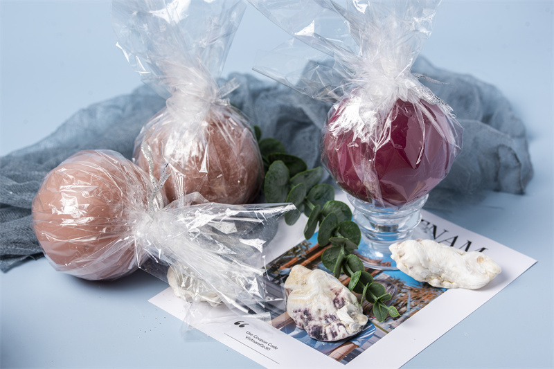 Ball Craft Candle for Home Decor Bedroom Ornament